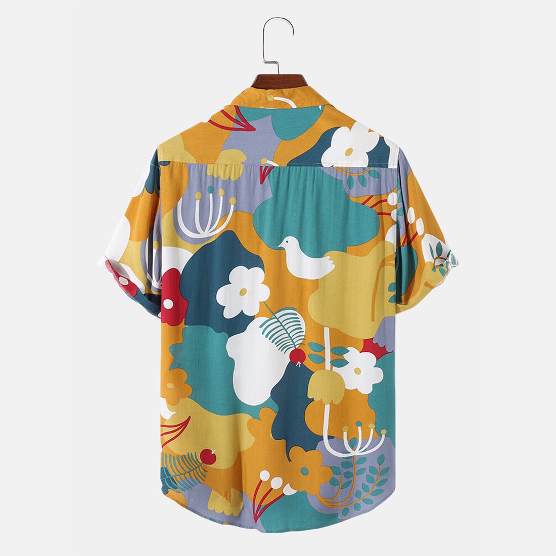 Men short Linen Shirt