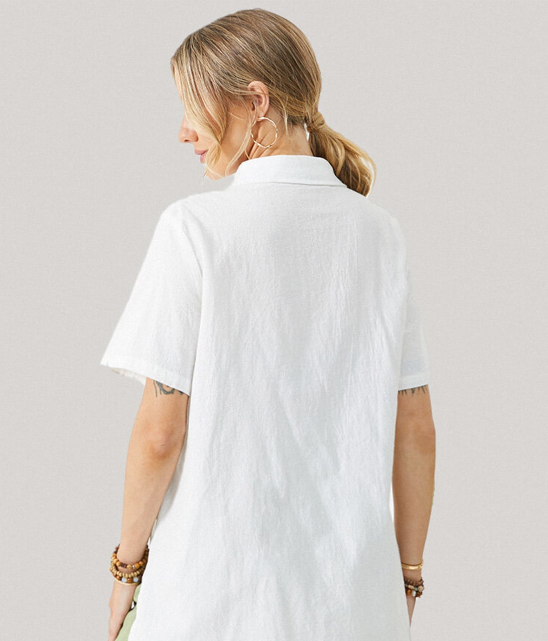 Lady BreezeFit Linen Shirt